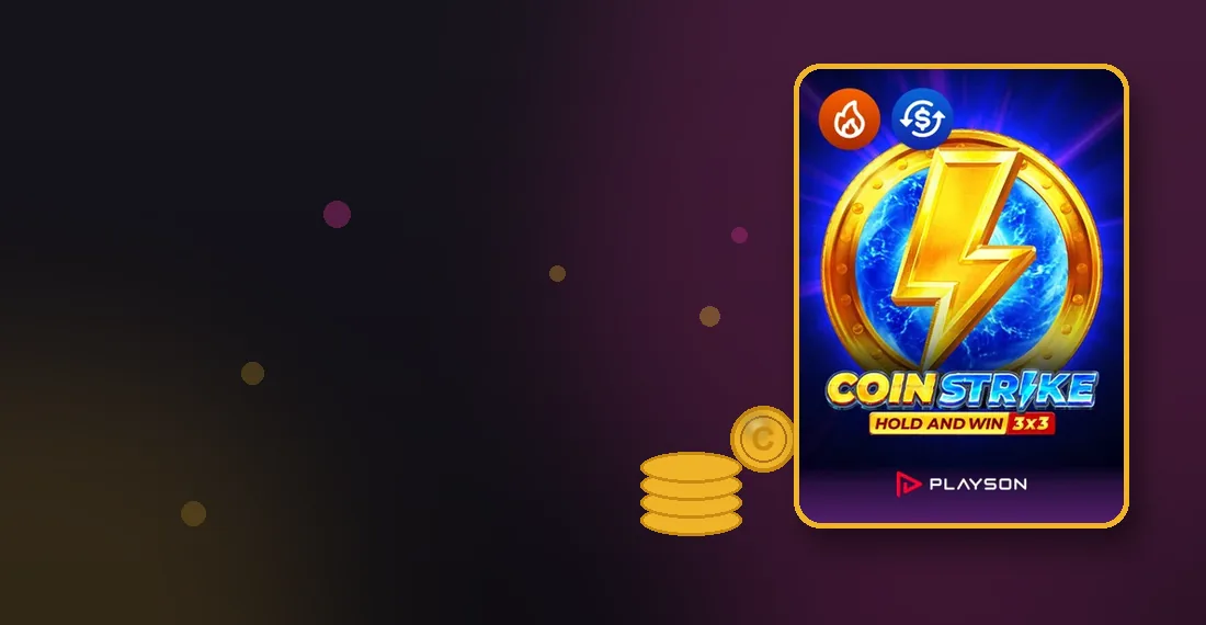 3 Coin Volcanoes slot with casino chips